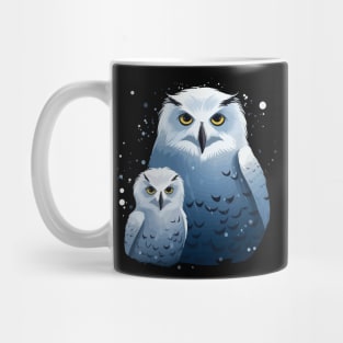 Snowy Owl Fathers Day Mug